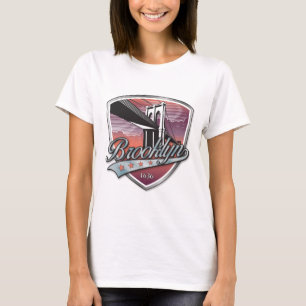 T-shirt Brooklyn Design Silver