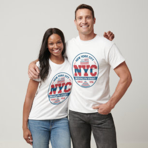 T-shirt brooklyn et new york