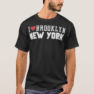 T-shirt Brooklyn New York Love I Heart Brooklyn NY