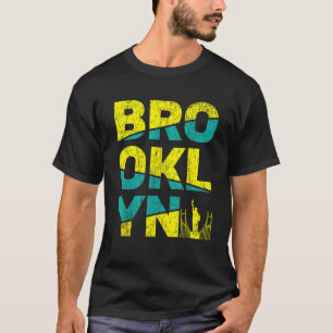 T-shirt Brooklyn New York State New Yorker USA America Uni
