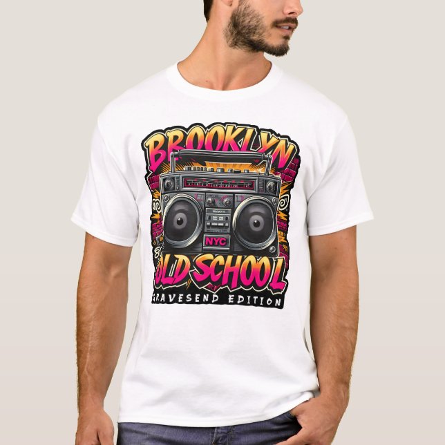 T-shirt Brooklyn Old School Gravesend Edition (Devant)