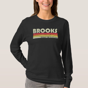 T-shirt Brooks Surnom Retro Vintage 80s 90s Anniversaire R