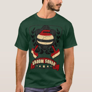 T-shirt Broom Squling Curling Funny Curler Sports d'hiver