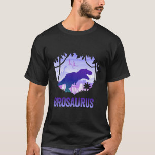 T-shirt Brosaurus Rex Brother Saurus Matching Dinosaure Fa