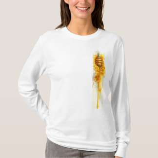 T-shirt Brosse à trait de miel doré