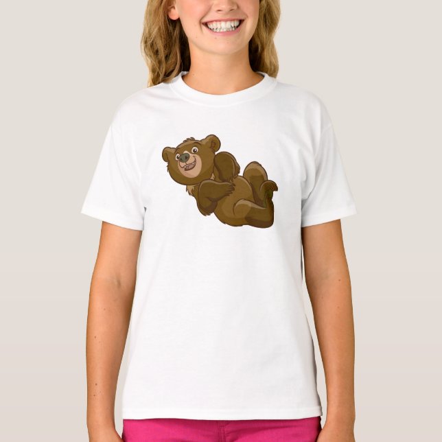 T-shirt Brother Bear Koda allongé sur Disney (Devant)