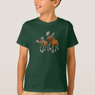 T-shirt Brother Bear Rutt and Tuke walking Disney