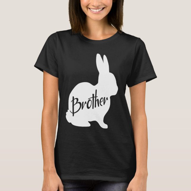 T-shirt Brother Bunny Rabbit Easter (Devant)