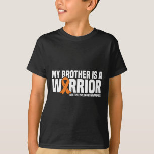 T-shirt Brother Est Un Guerrier Ms Multiple Sclerosis