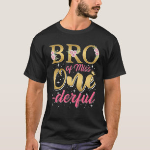 T-shirt Brother First Birthday Mr Bro 1St Birthday Family