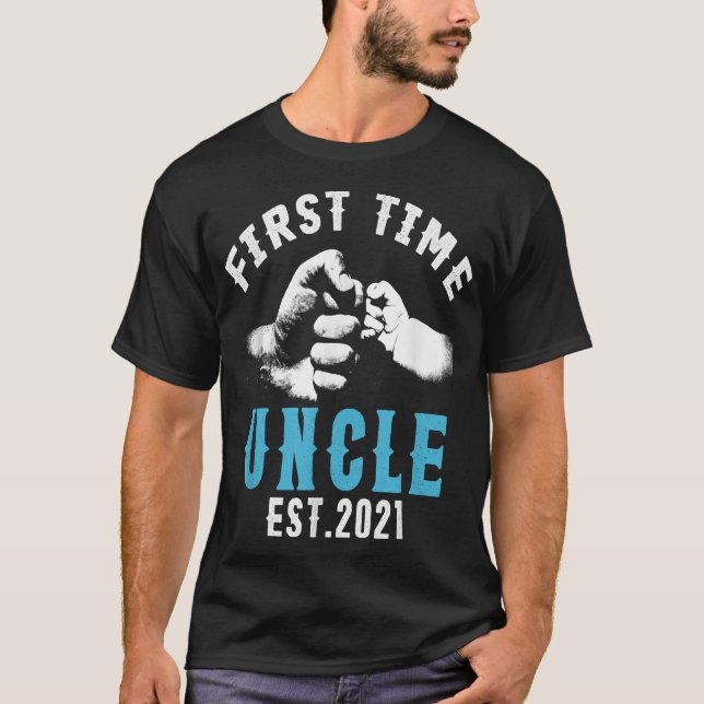 T-shirt Brother Gift|New Uncle T Shirt|Uncle Birthday Tee  (Devant)