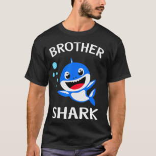 T-shirt Brother Shark Cadeau mignon bébé requin design fam