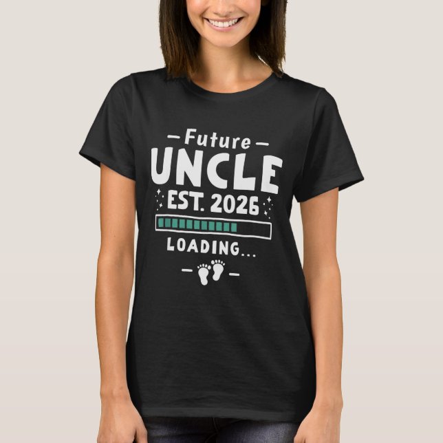 T-shirt Brother To Uncle Pregnancy Announcement - Future U (Devant)