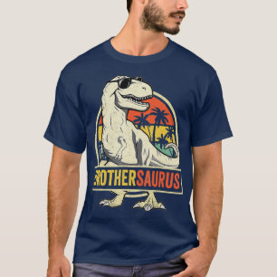 T-shirt Brothersaurus T rex Dinosaur Brother Famille Sauru