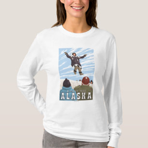 T-shirt Brouette, Vintage voyage de lancer de couverture
