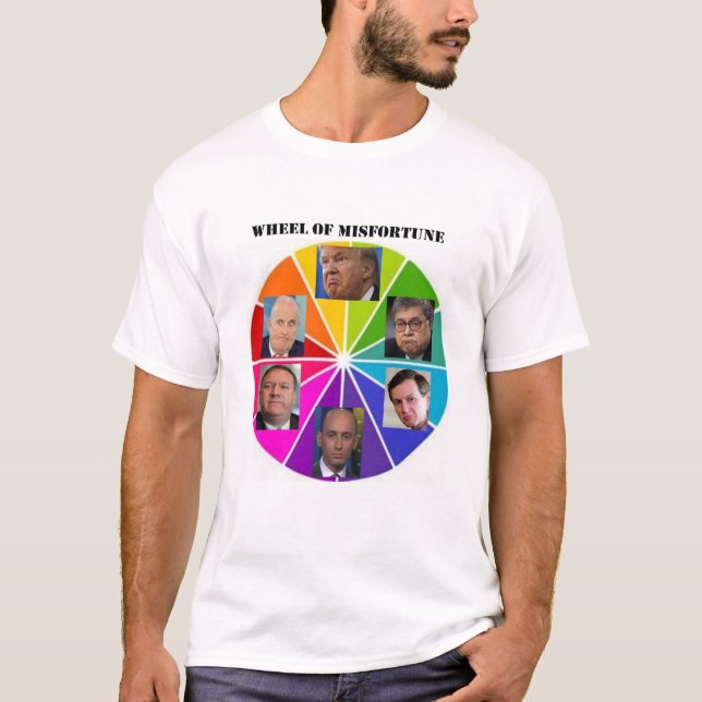 T-SHIRT BROUILLE DE MIS-FORTUNE (Devant)