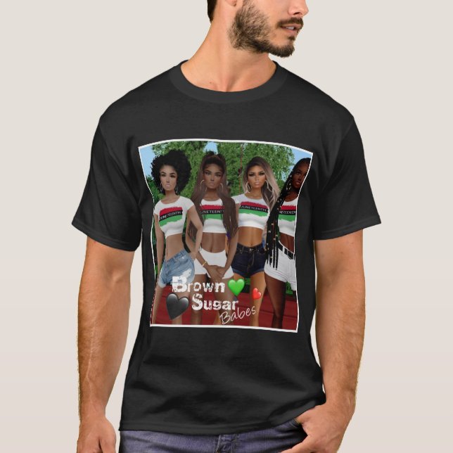 T-shirt Brown Babes sucre 7 (Devant)