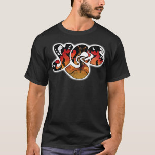 T-shirt Brown Butterly Classic