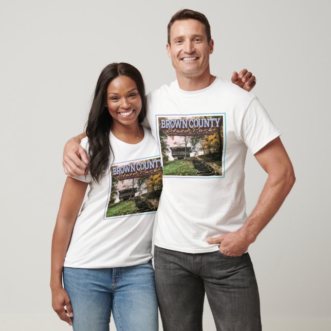 T-SHIRT BROWN COUNTY STATE PARK - INDIANA ÉTATS-UNIS (Unisexe)