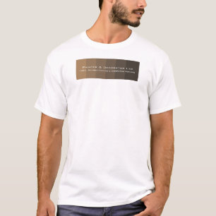 T-shirt Brown Ombre Grandes, Peintre & Décorateur Advert