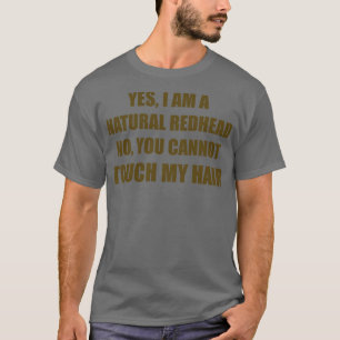 T-shirt Brown rouge naturel