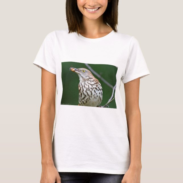 T-shirt Brown Thrasher avec / Catch Of The Day Cadeaux Vêt (Devant)