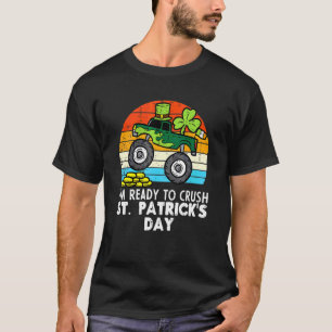 T-shirt Broyer Jour de la Saint Patrick Monster Truck Padd