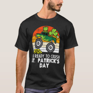 T-shirt Broyer Jour de la Saint Patrick Monster Truck Padd