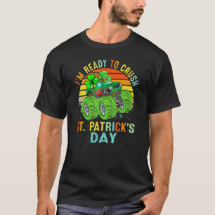 T-shirt Broyer Jour de la Saint Patrick Monster Truck Padd