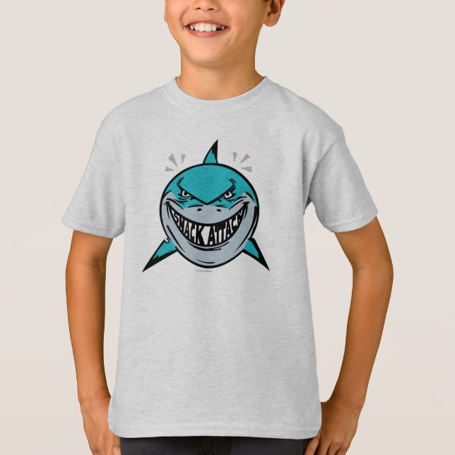 T-shirt Bruce - Attaque au requin (Devant)
