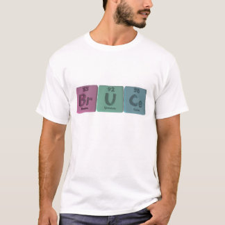 T-shirt Bruce en tant que cérium d'uranium de brome