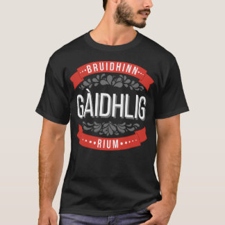 T-shirt Bruidhinn Gaidhlig rium Speak Gaelic avec moi roug