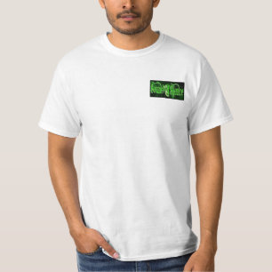 T-shirt bruit d'avant et de dos de silence