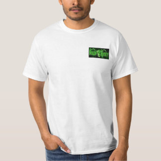 T-shirt bruit d'avant et de dos de silence