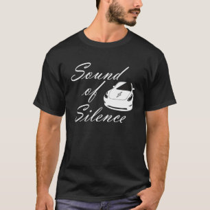 T-shirt Bruit de voiture électrique du silence tour d'éner