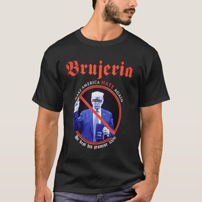 T-shirt BRUJERIA BAND Metal BESS2597p (Devant)