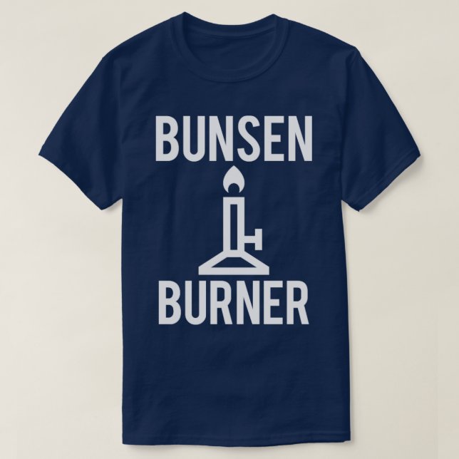 T-shirt brûleur de bunsen (Design devant)