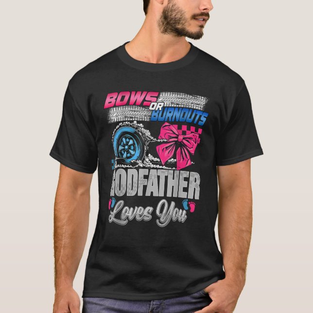 T-shirt Brûlons ou vaches Le Parrain vous aime Révélation  (Devant)