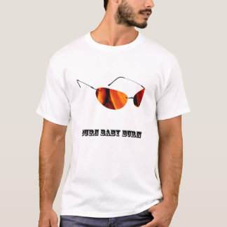 T-shirt Brûlure de bébé de brûlure