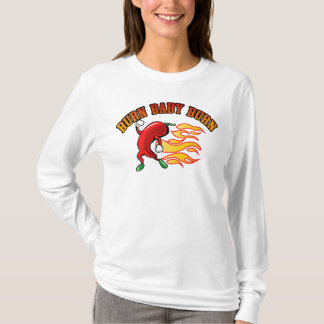 T-shirt Brûlure de bébé de brûlure