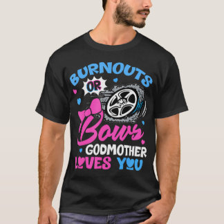 T-shirt Brûlure Ou Bows Godmère Vous Aime Révéler Le Sexe