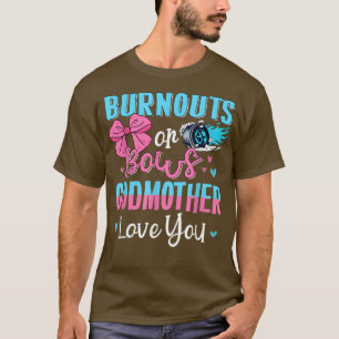 T-shirt Brûlure Ou Bows Godmère Vous Aime Révéler Le Sexe