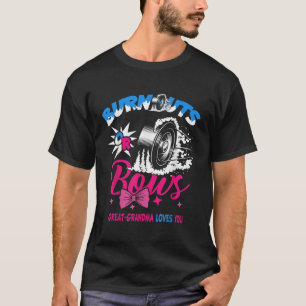 T-shirt Brûlures ou vaches Genre Révéler Baby Party Great 