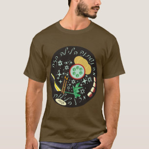 T-shirt Brume Mikol Haleilot de mA Nishtana Halaila