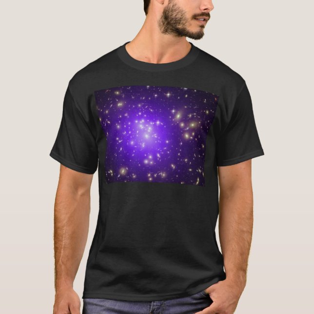 T-shirt Brume pourpre dans l'espace NASA (Devant)