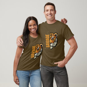 T-shirt brun coyote