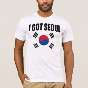 T-shirt Brun de James de Coréen