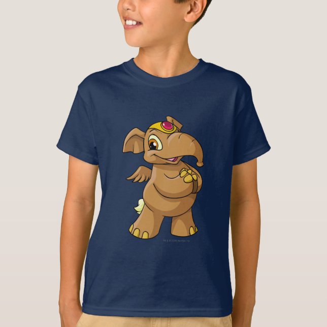 T-shirt Brun d'Elephante (Devant)