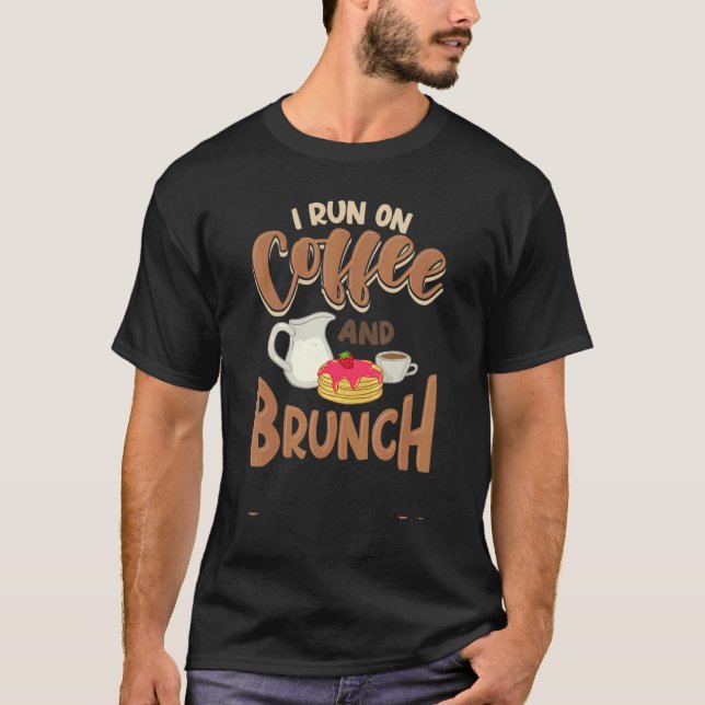 T-shirt Brunch Ideas Food Recipes Mimosa Breakfast Sunday  (Devant)