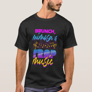 T-shirt Brunch Mimosa et Trap Musique Cocktail Rap Hip Hop